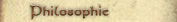 philosophie